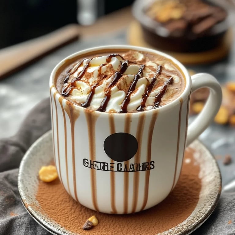 Salted Caramel Hot Chocolate