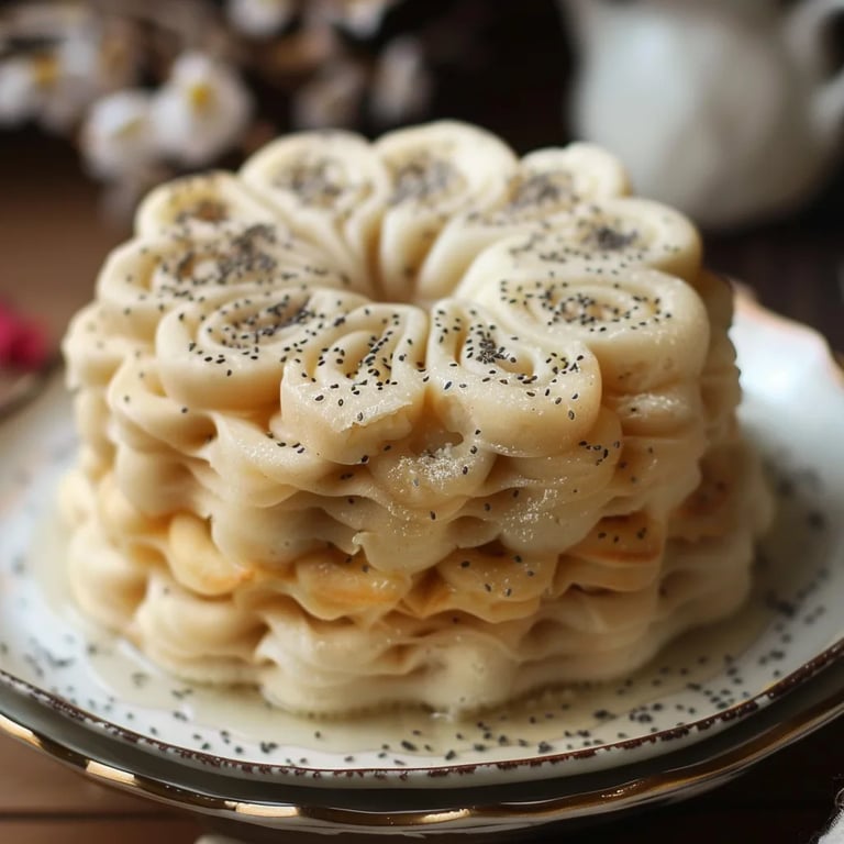 Mohn Marzipan Kringel