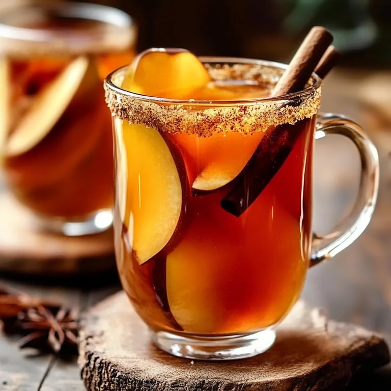 Alkoholfreier Apfelpunsch