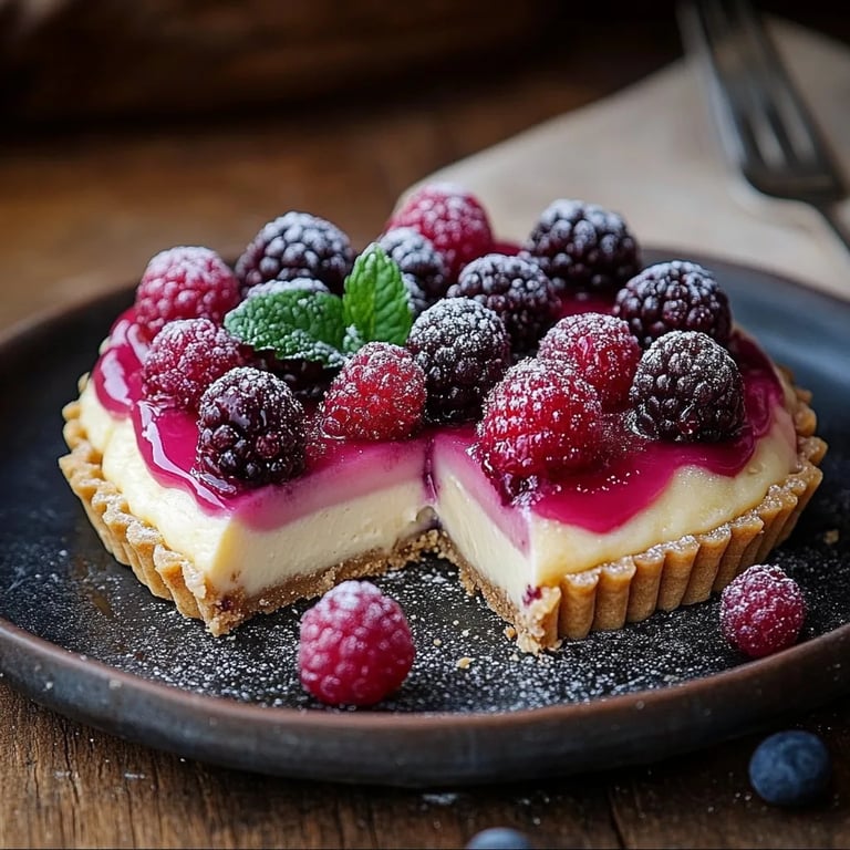 Himbeer-Vanille-Törtchen