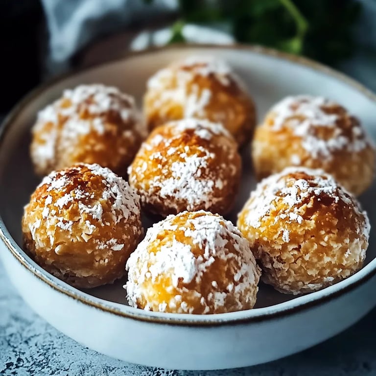 Zimtkugeln mit Datteln