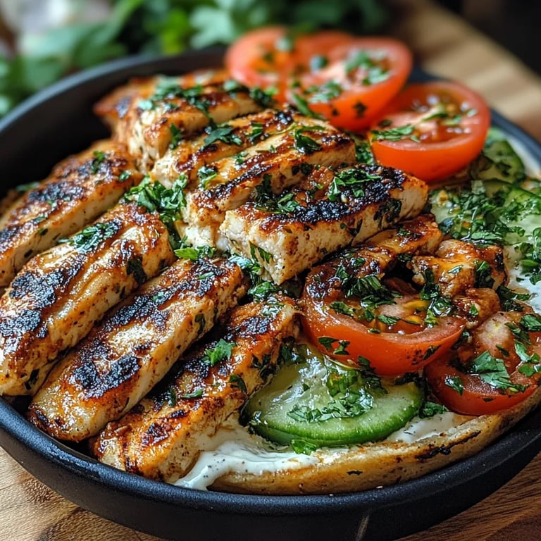 Frango Shawarma com Molho Cremoso de Alho: Uma Receita Incrível e Definitiva
