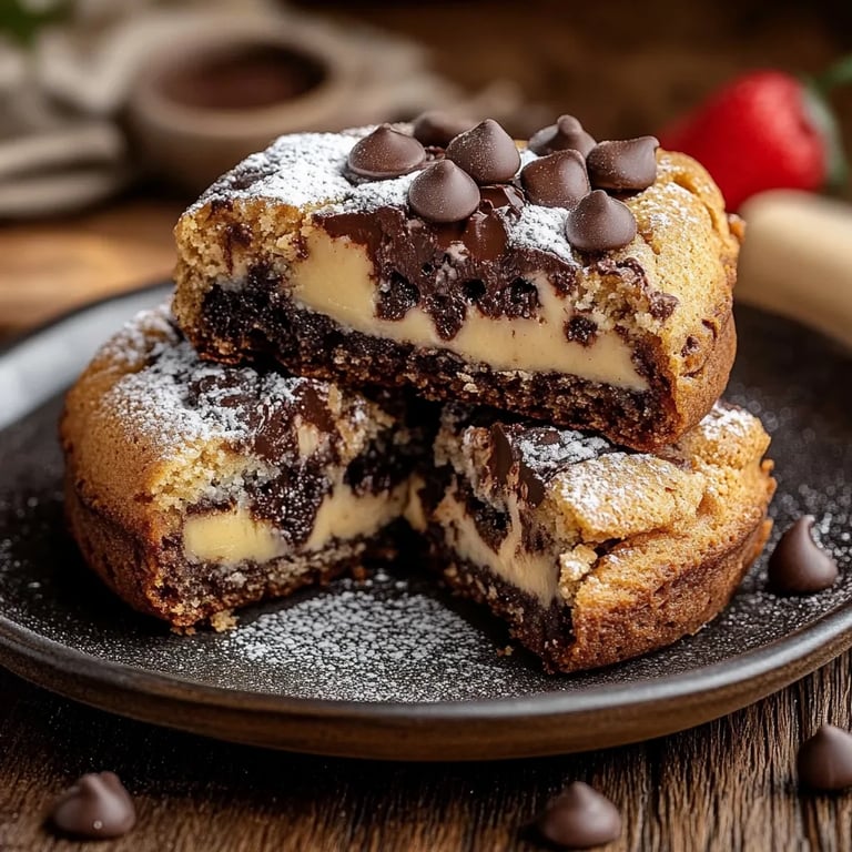 Käsekuchen-Schokoladenkekse