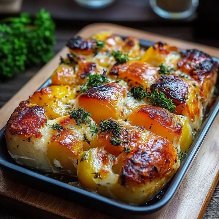 Rosenkohl Kartoffel Auflauf