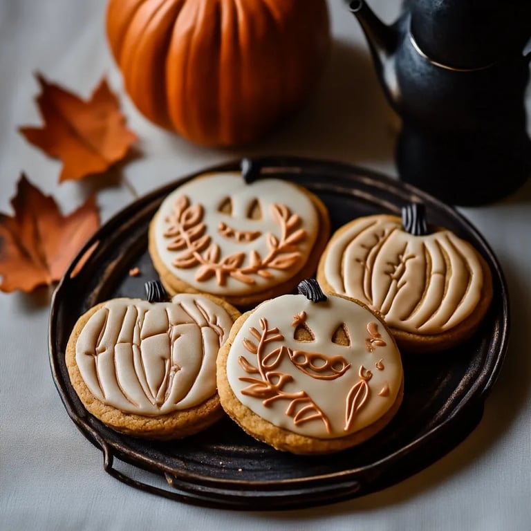 24 Inspiring Pumpkin Cookie Decorating Ideas