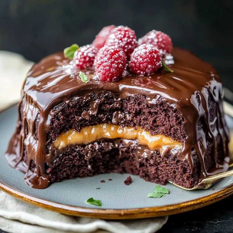 Salted Caramel Chocolate Cake