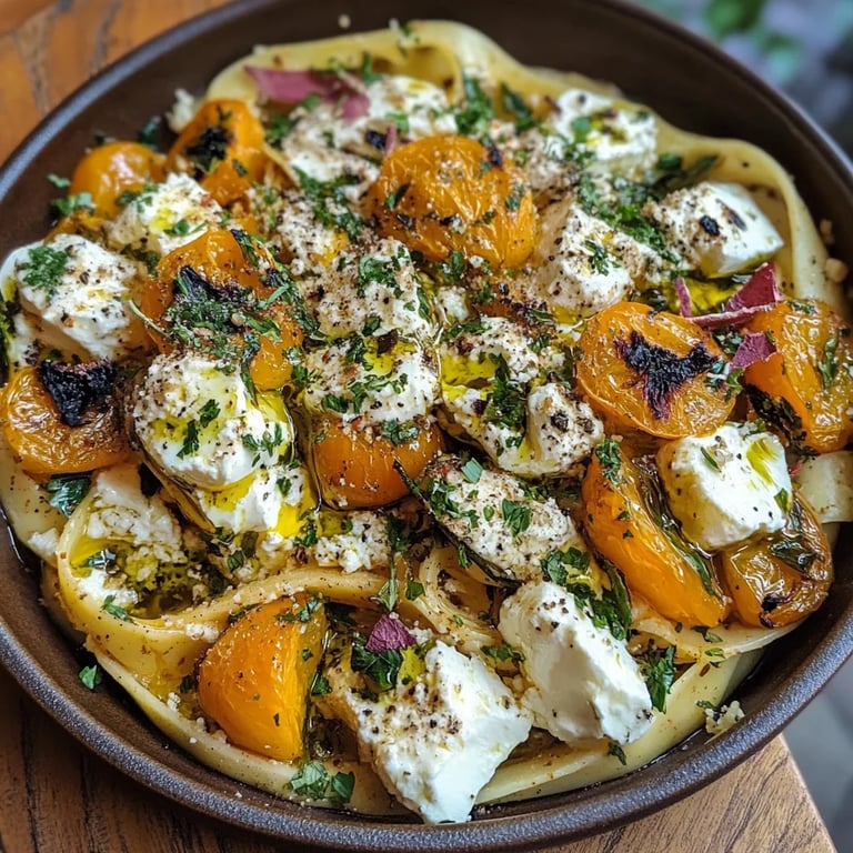 Pasta mit Kürbis und Feta – Herbstliches Ofengericht