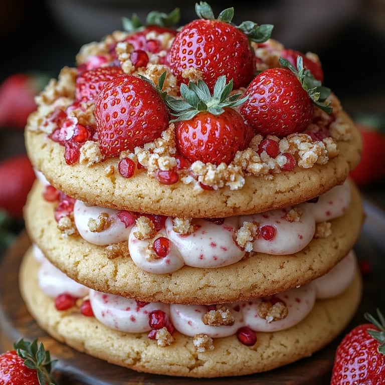 Galletas de Pastel de Fresas: Una Increíble Receta Última