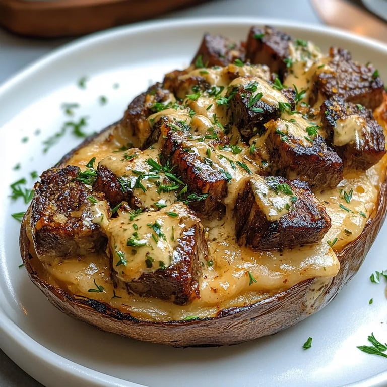 Loaded Baked Potato with Steak Bites: An Incredible Ultimate Recipe