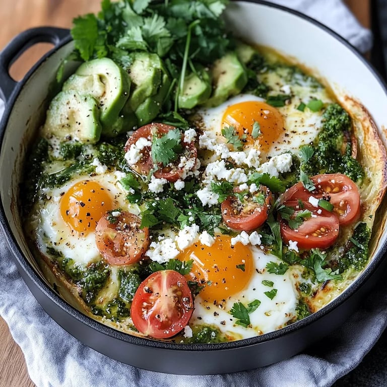 Spicy Green Shakshuka w/ Feta: An Incredible Ultimate Recipe for 5