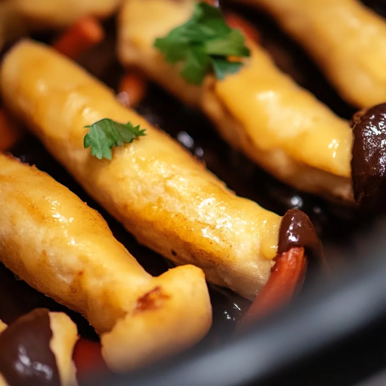 Gebackene Streichhölzer - Ich bin Feuer und Flamme!