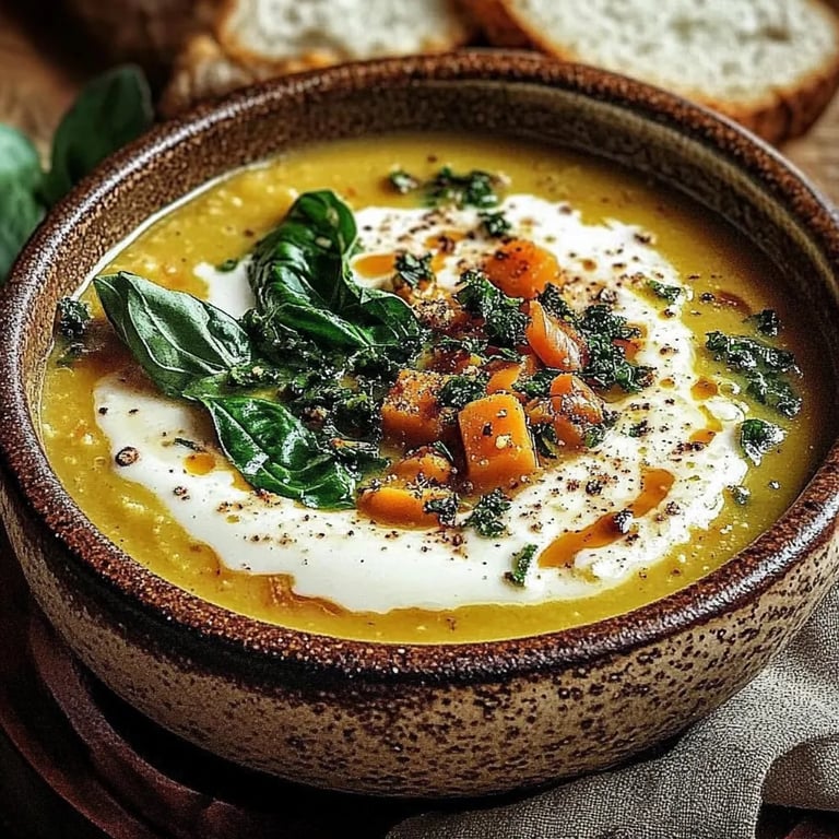 Cremige toskanische weiße Bohnensuppe