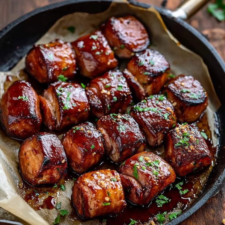 Maple BBQ Hasselback Kielbasa Bites: The Amazing Ultimate Recipe to Impress with 5 Ingredients