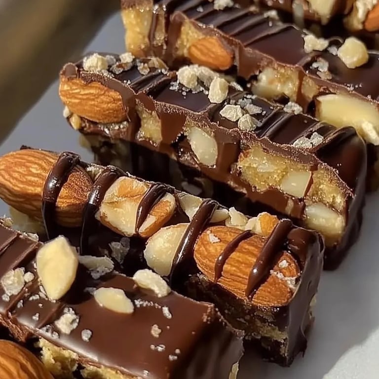 Dark Chocolate Sea Salt Nut Bars