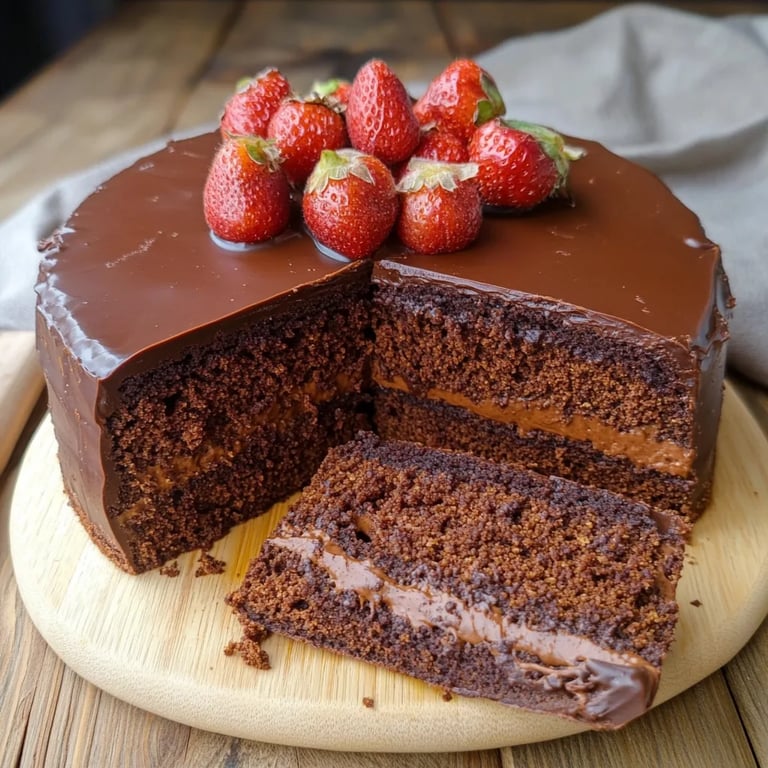 Saftiger Schoko Gewürzkuchen