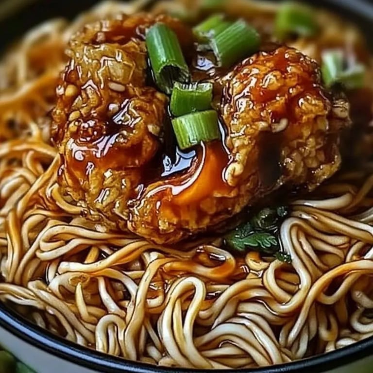 Hühnchen-Chow-Mein