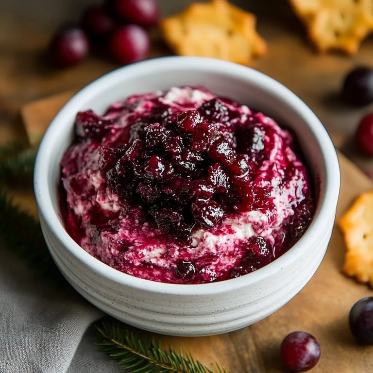 Cranberry Cream Cheese Dip