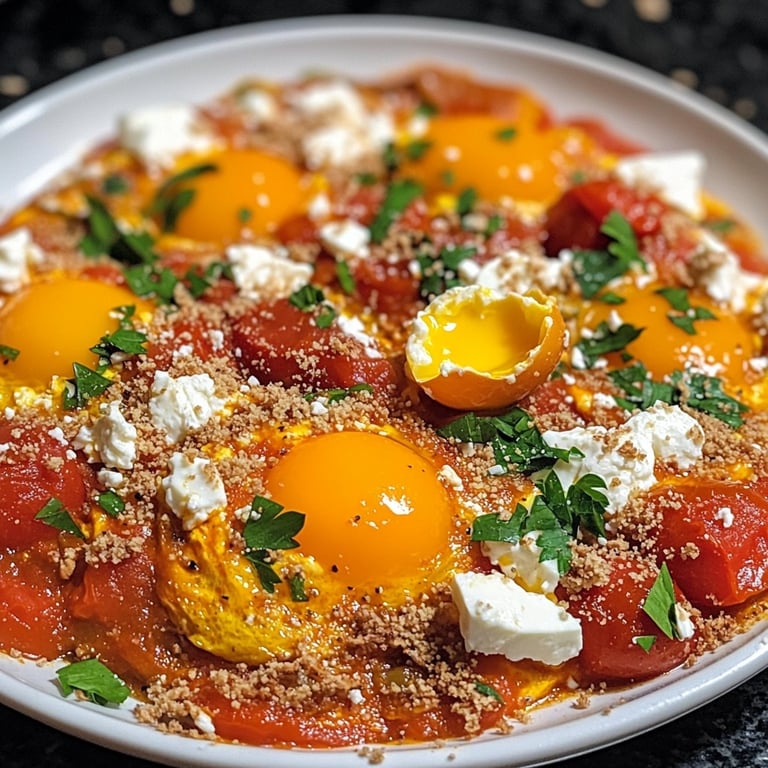 Internationale-Küche-Shakshuka mit Feta