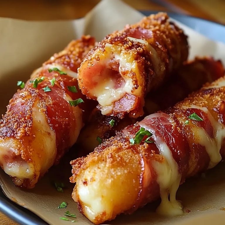 Bacon-Umwickelte Mozzarella-Sticks: Ein Unglaubliches Ultimatives Rezept mit 7 Schritten