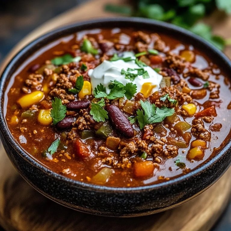 Best Ground Beef Stovetop Chili