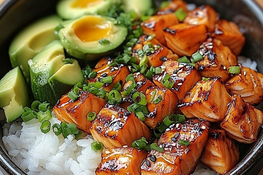 Salmon Rice Bowls: An Amazing Ultimate Breakfast Recipe