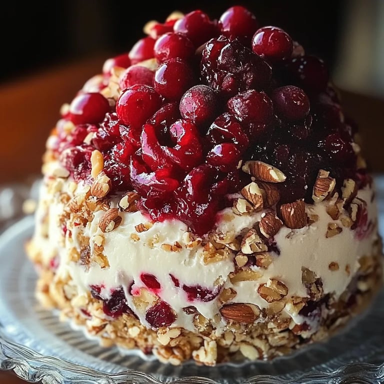 Cranberry Pecan Cream Cheese Ball