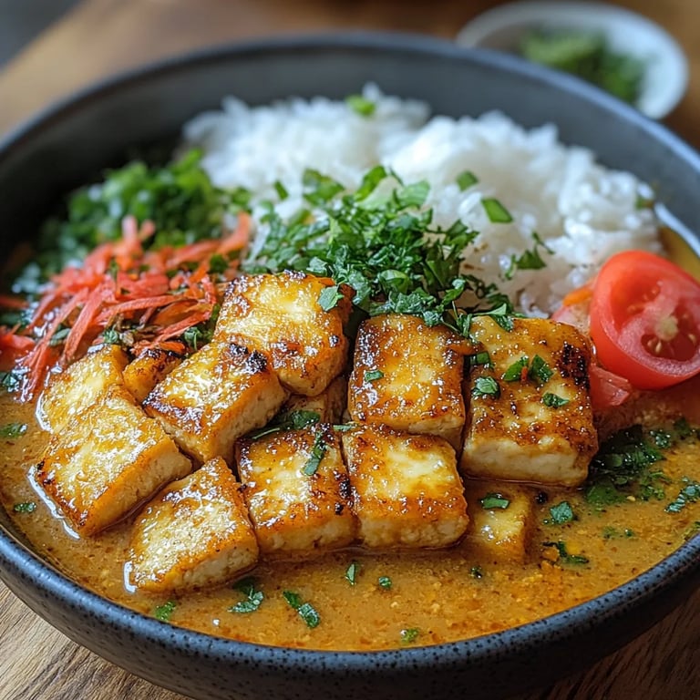Curry Katsu de Tofu Végétalien : Une Recette Ultime Incroyable
