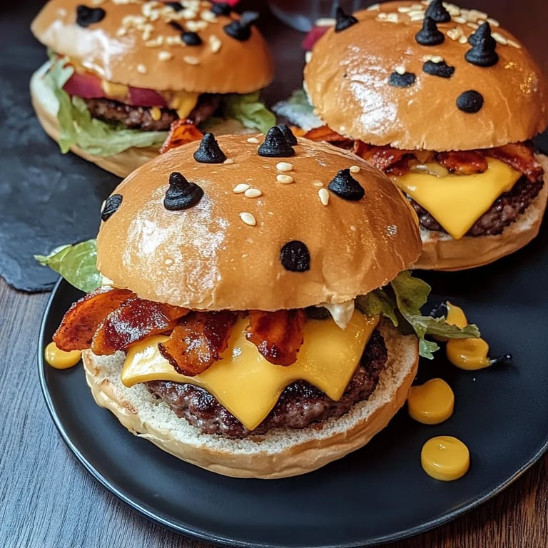 Würziger Halloween-Burger: Ein Unglaubliches Ultimatives Rezept für 5 Sinne