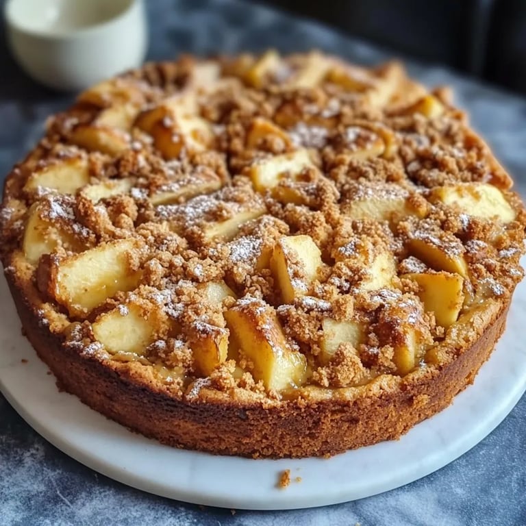 Omas Apfelkuchen mit Streusel