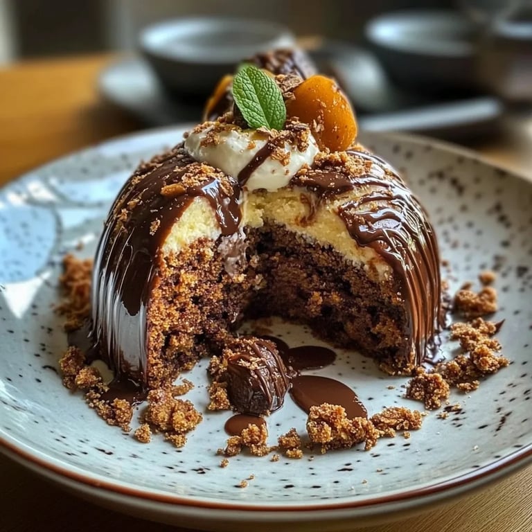 Bolo Brasileiro de Cenoura com Cobertura de Chocolate