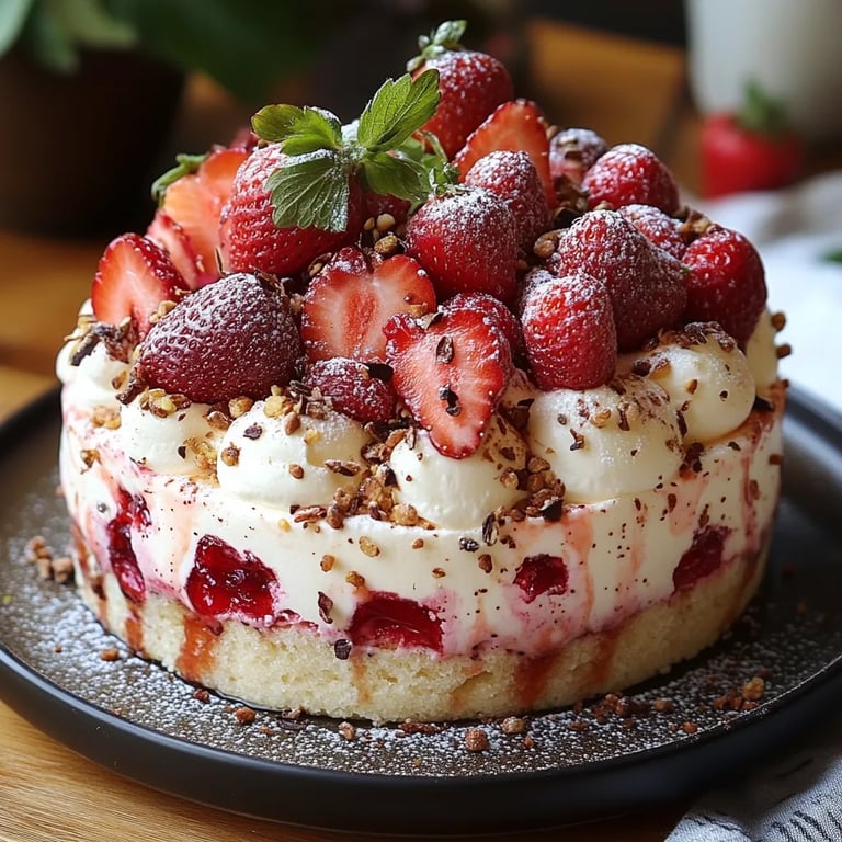 Tiramisú Cetogénico de Fresa: El Increíble Secreto de 5 Pasos