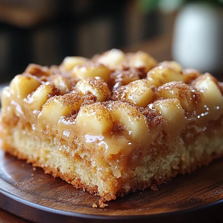 Apple Crumb Cake w/ Cinnamon Apple Drizzle: An Amazing Ultimate Recipe