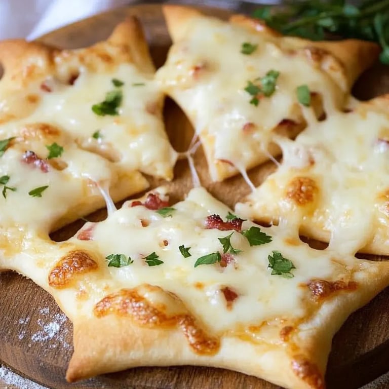 Flammkuchen Sterne