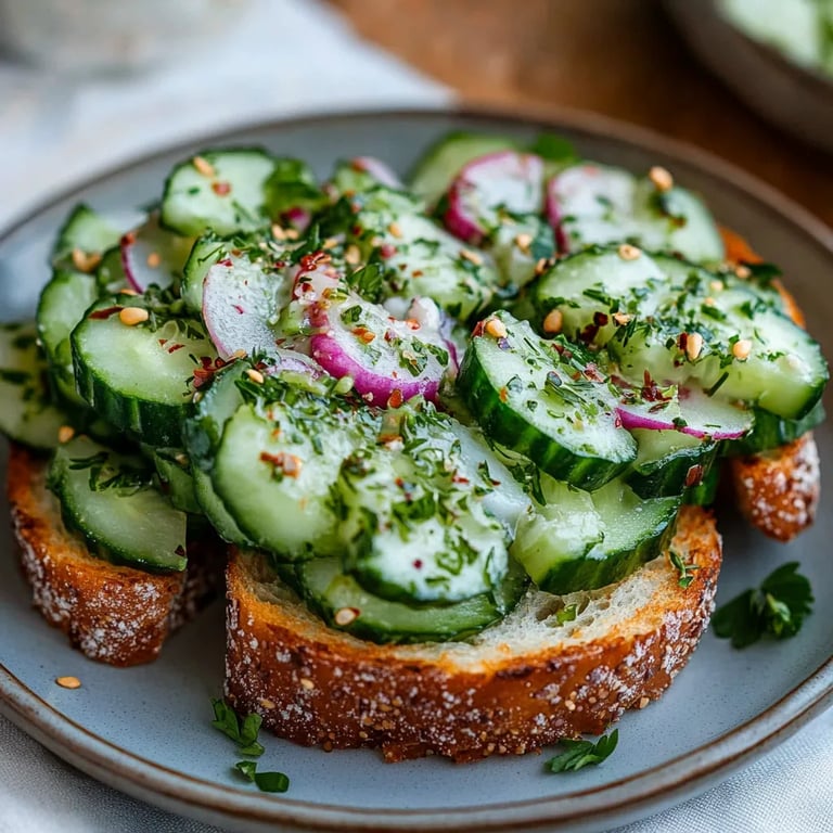 Easy Cucumber Salad Sandwiches: An Amazing Ultimate Recipe for 6