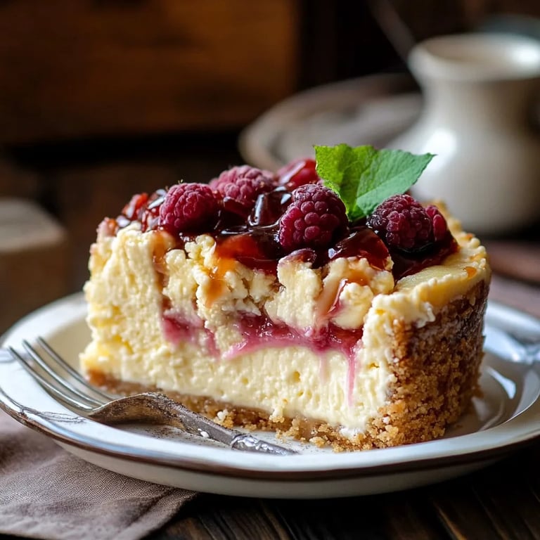 Bratapfel-Cheesecake