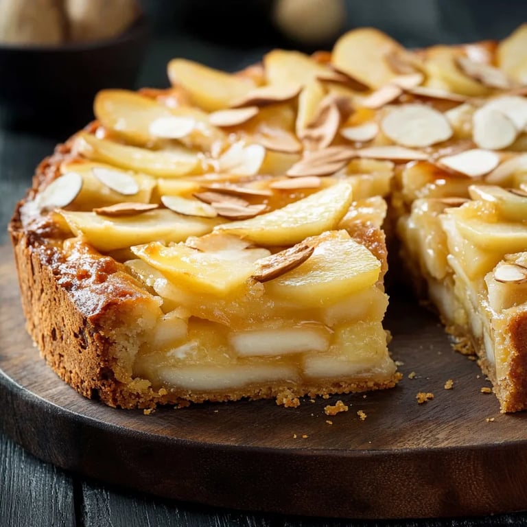 Apfelkuchen mit Schmand