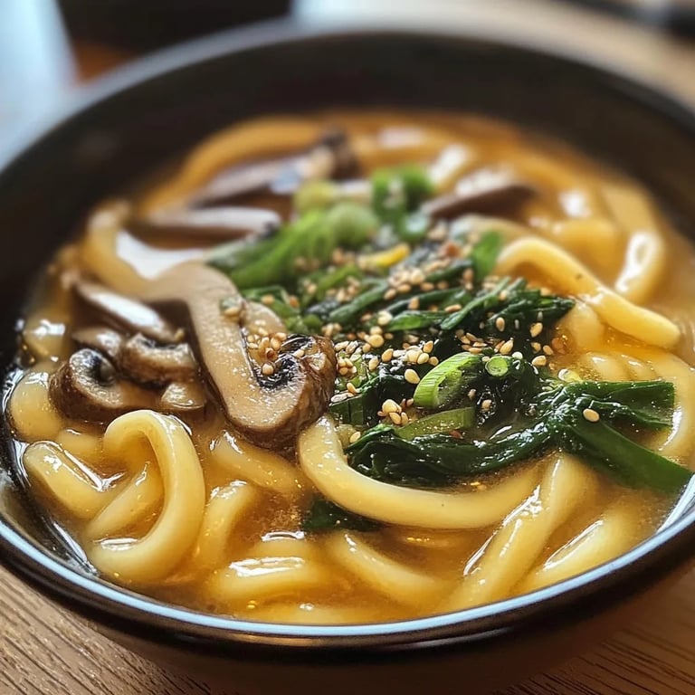 Quick One Pot Miso Udon