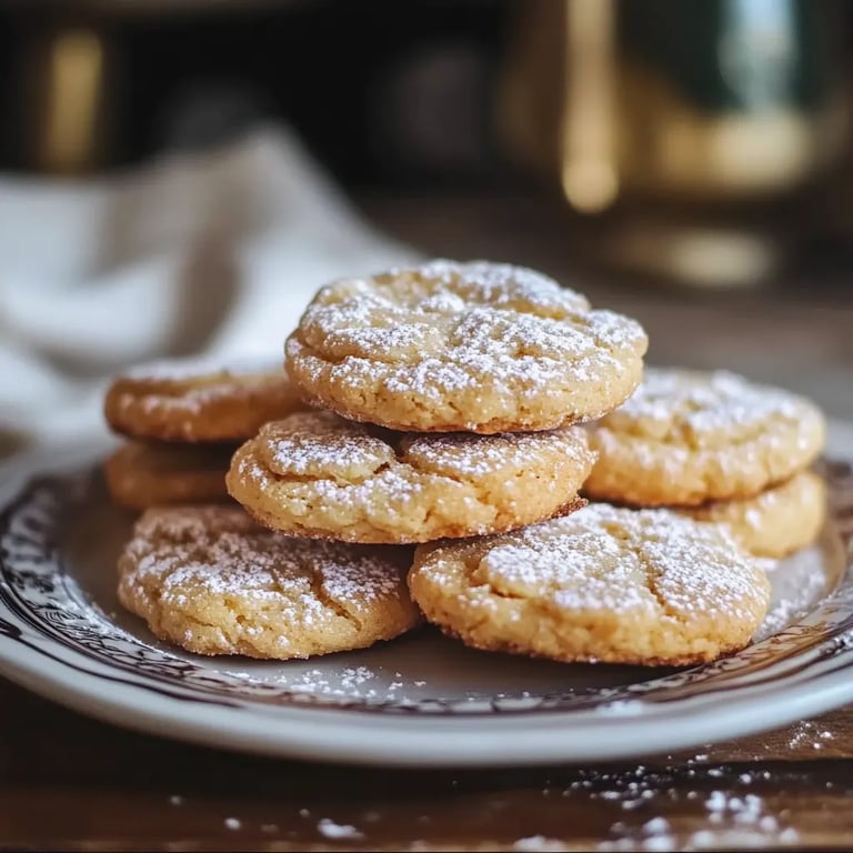 Almond Cloud Cookies