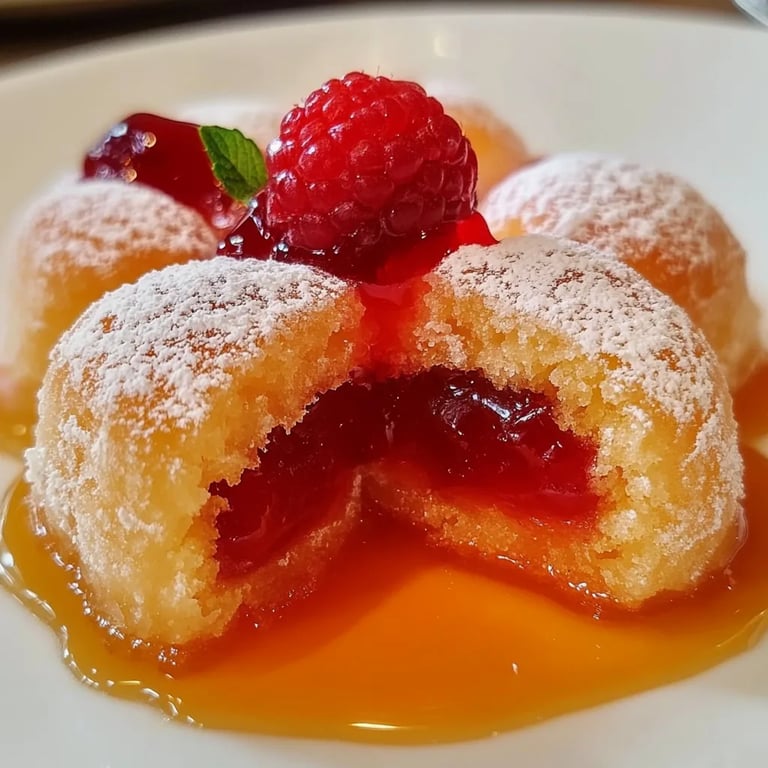 Marmeladen Küsschen Vom Blech