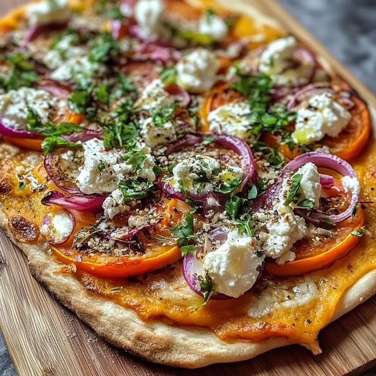 Kürbis-Flammkuchen mit Feta: Ein Unglaubliches Ultimatives Rezept für 5 Sinne