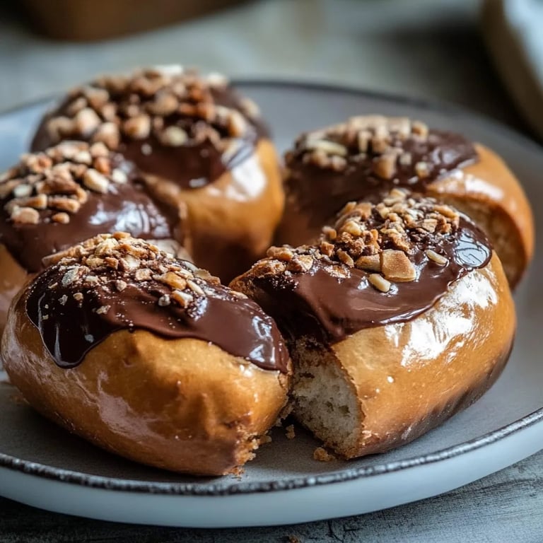 Super weiche Schoko Brötchen