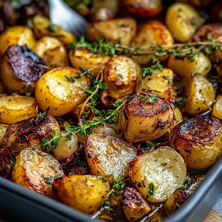 Ofen geröstete Süßkartoffeln und gerösteter Rosenkohl