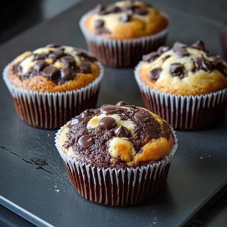 Schoko Käsekuchen Muffins