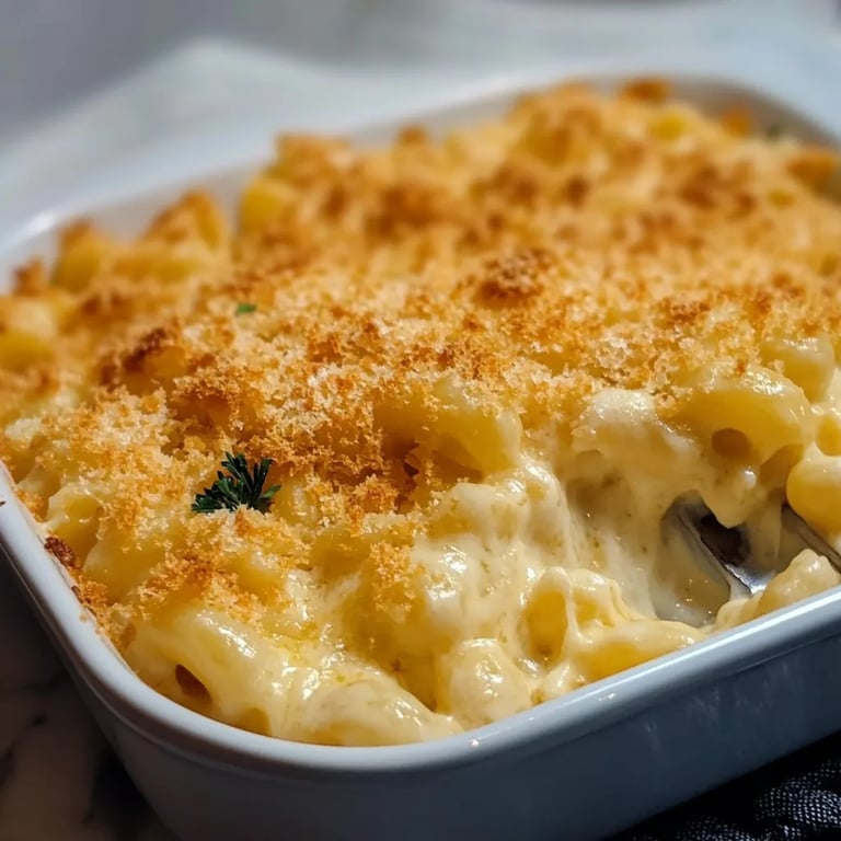 Homemade Baked Mac & Cheese Recipe