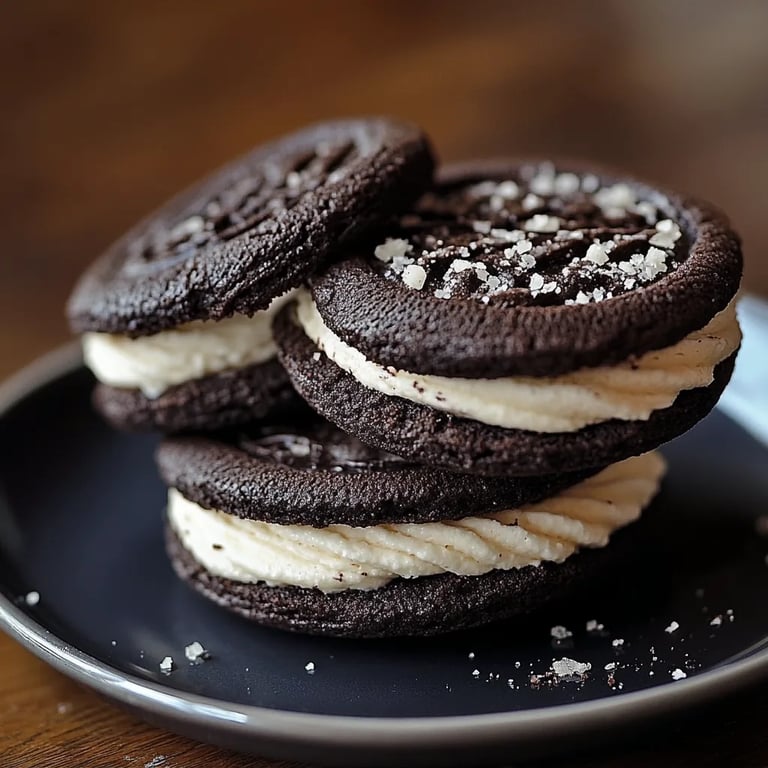Schokoladen-Oreo-Crumbl-Kekse
