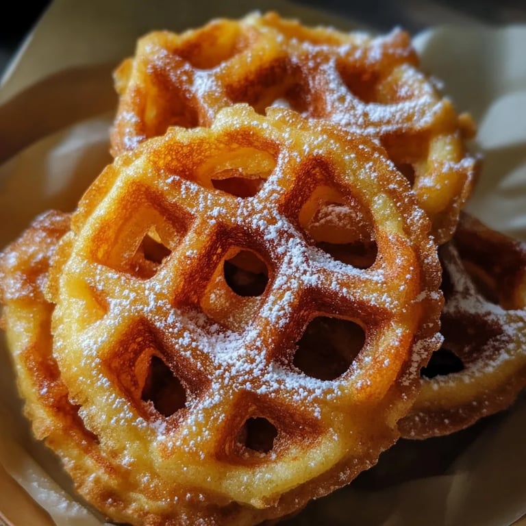 Schwedische Apfelwaffeln