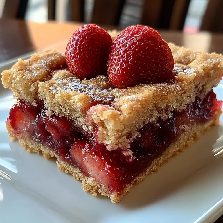 Gluten Free Strawberry Bars (Almond Flour): An Incredible 7-Step Recipe
