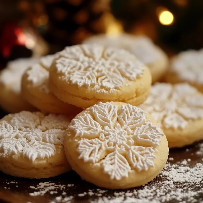 Schneeflöckchen - feine Plätzchen
