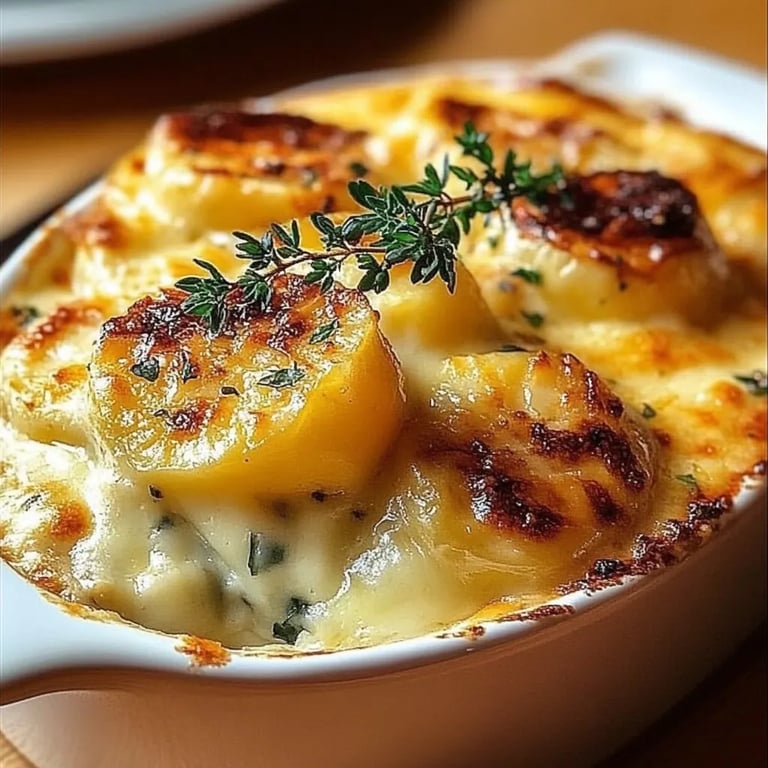 Cremiges Kartoffelgratin