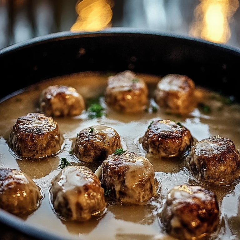 Svenska köttbullar med sås: Det ultimata fantastiska receptet